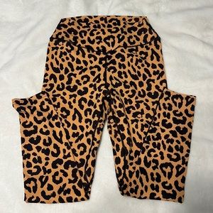 Original Animal Kingdom Balance Athletica (Vitality) cheetah leggings